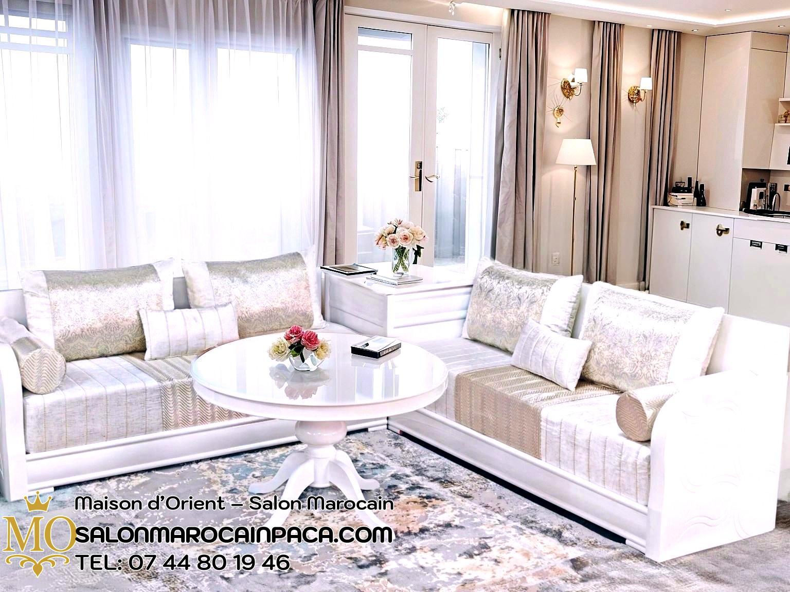 Salon marocain livraison gratuite Arles