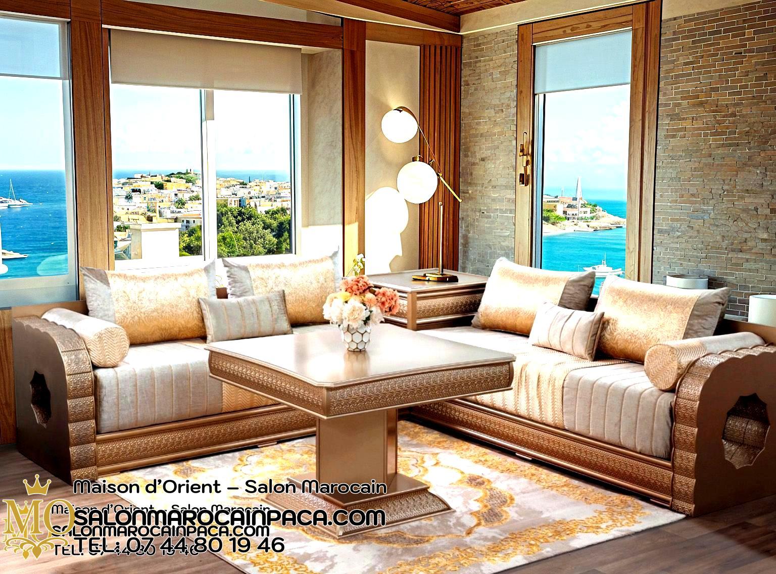 Salon marocain sur mesure à Arles